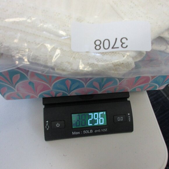 Cinq à Sept Antonia Lace Blouse Women White Cotton M Ruffle Sleeve Boho 296 - Picture 10 of 10